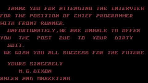 Interview Longplay (C64) [QHD]