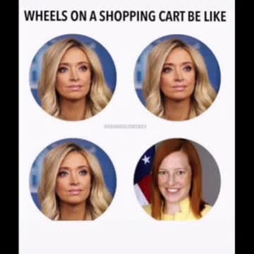 Wheels on shopping cart be like?