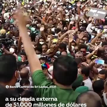 Lo Sri Lanka si avvicina al collasso a causa della crisi economica.Il debito estero ha fatto precipitare lo Sri Lanka in una grave crisi economica