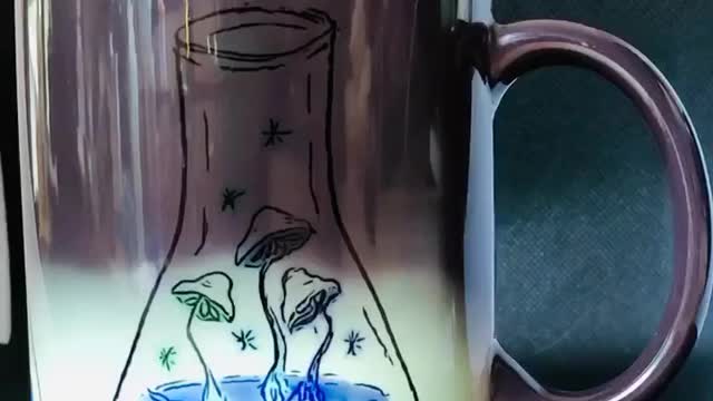 Magic Coffee Mug - Alchemic Mushroom Elixir