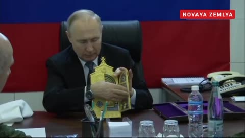 Putin distributes The Icon of Christ Not Made by Hands to Russian frontline troops in Ukraine