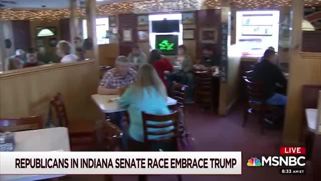 Indiana Republicans Embrace President Donald Trump Ahead Of Primary Morning Joe MSNBC