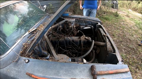 Attempting to start a 1969 Rambler