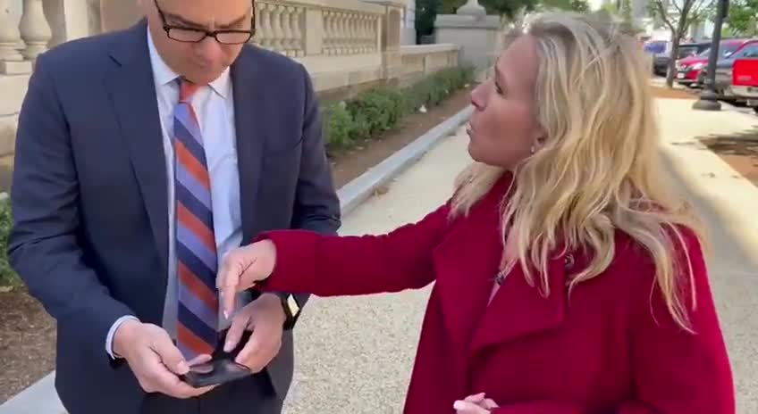 Jim Acosta Tries To Ambush MTG, It Backfires Instantly & She Shreds Him Up One Side & Down The Other