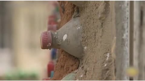 Incredible, pet bottle house, only in Brazil