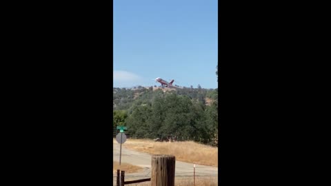 Fire pilot makes epic drop at an extremely low level #Shorts