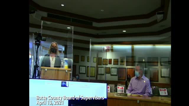 BUTTE COUNTY BOARD OF SUPERVISORS 4/13/21: WE WILL NOT LET DANETTE YORK OFF THE HOOK