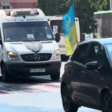 Ukrainia - żołnierz poległy w inwazji na Rosję