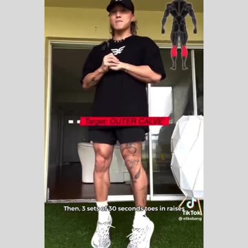 Calve workout