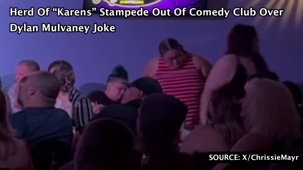 Herd Of “Karens” Stampede Out Of Comedy Club Over Dylan Mulvaney Joke