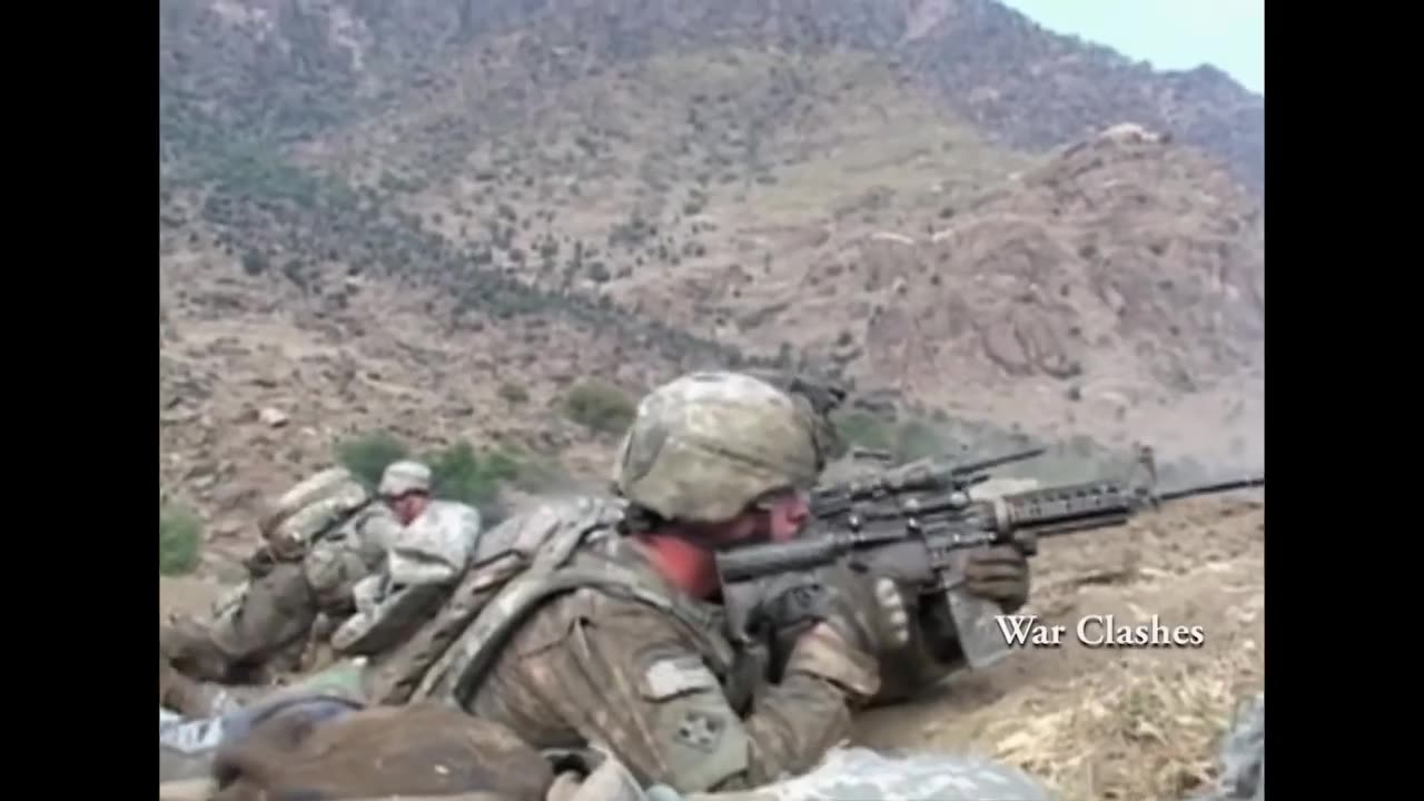 US SOLDIERS IN AFGHANISTAN - RARE COMBATE FOOTAGE- US ARMY CLASHES