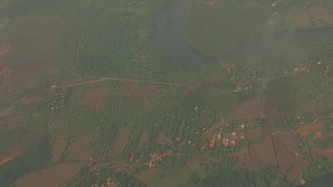 Live View From Aeroplane✈|Indian Airways🔥|Green View From Sky|❤