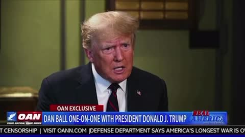 Trump OAN interview: Aug 30, 2021