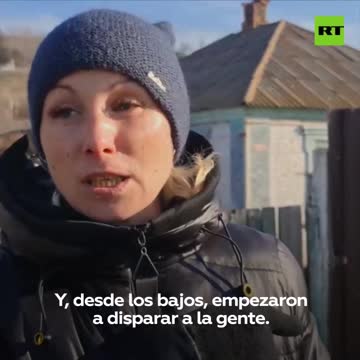 "Si sono nascosti come i topi" I civili russi di Mariupol raccontano come i nazisti del battaglione ucraino Azov usassero la gente comune come scudi umani per scappare dall'esercito russo.
