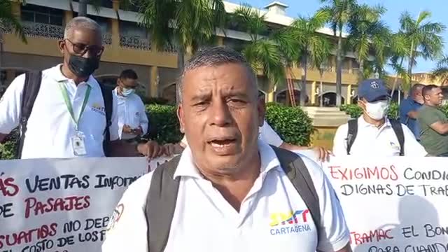 Se suspende protesta de conductores de Transcaribe