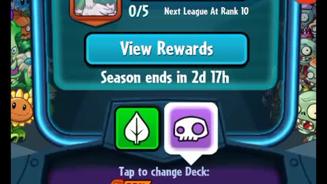 Plants vs. Zombies Heroes Tronks Deck