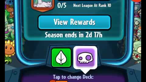 Plants vs. Zombies Heroes Tronks Deck