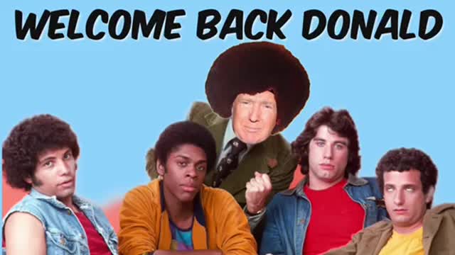 Welcome back Donald