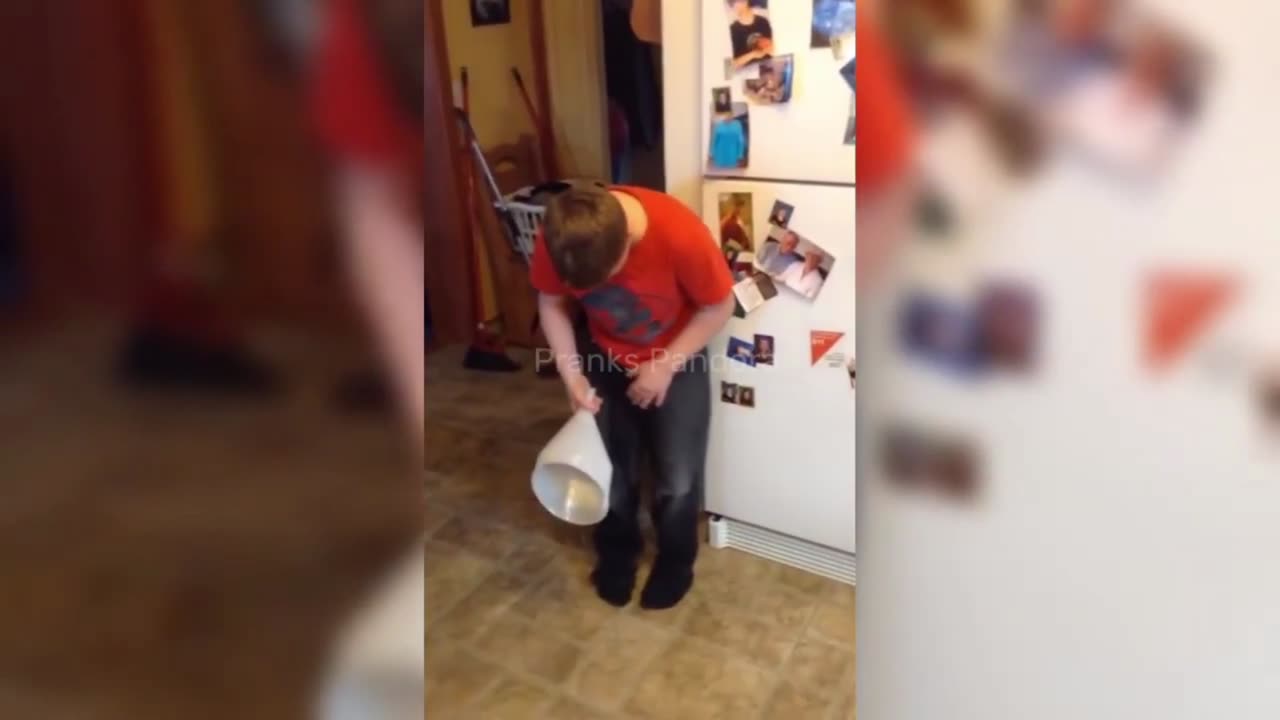 "Household Scare Pranks: Cotton Box and Storeroom Surprises - Funniest Compilation"