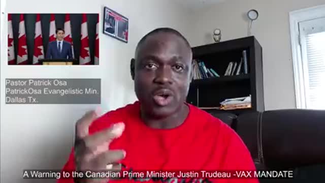 A Warning from the Lord to Justin Trudeau- Vax Mandate