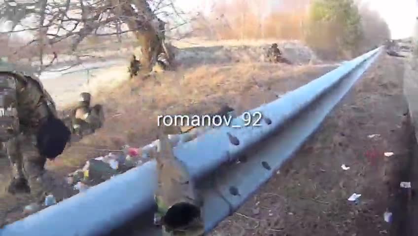 Video of Russian and Chechan forces in combat