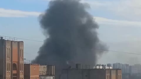 Shelling of civilians in Kiev / no war / stop Russia