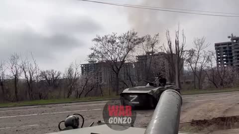 Ukraine War - Units of the NM DPR at the Azovstal checkpoint