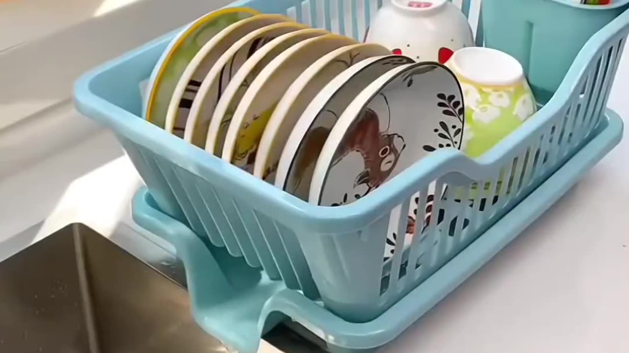 Dish drying basket