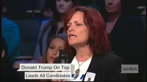 Sabine at Trump's Illegal Alien Townhall 2015