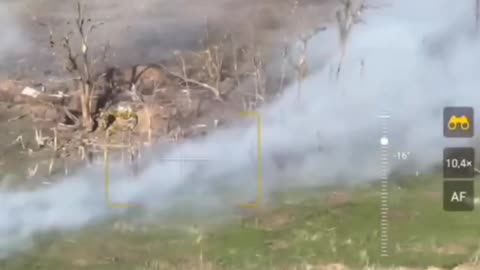 The war in Ukraine. Clearing out an UAF stronghold.