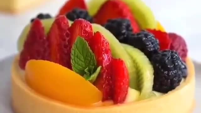 Fruit tart 😋