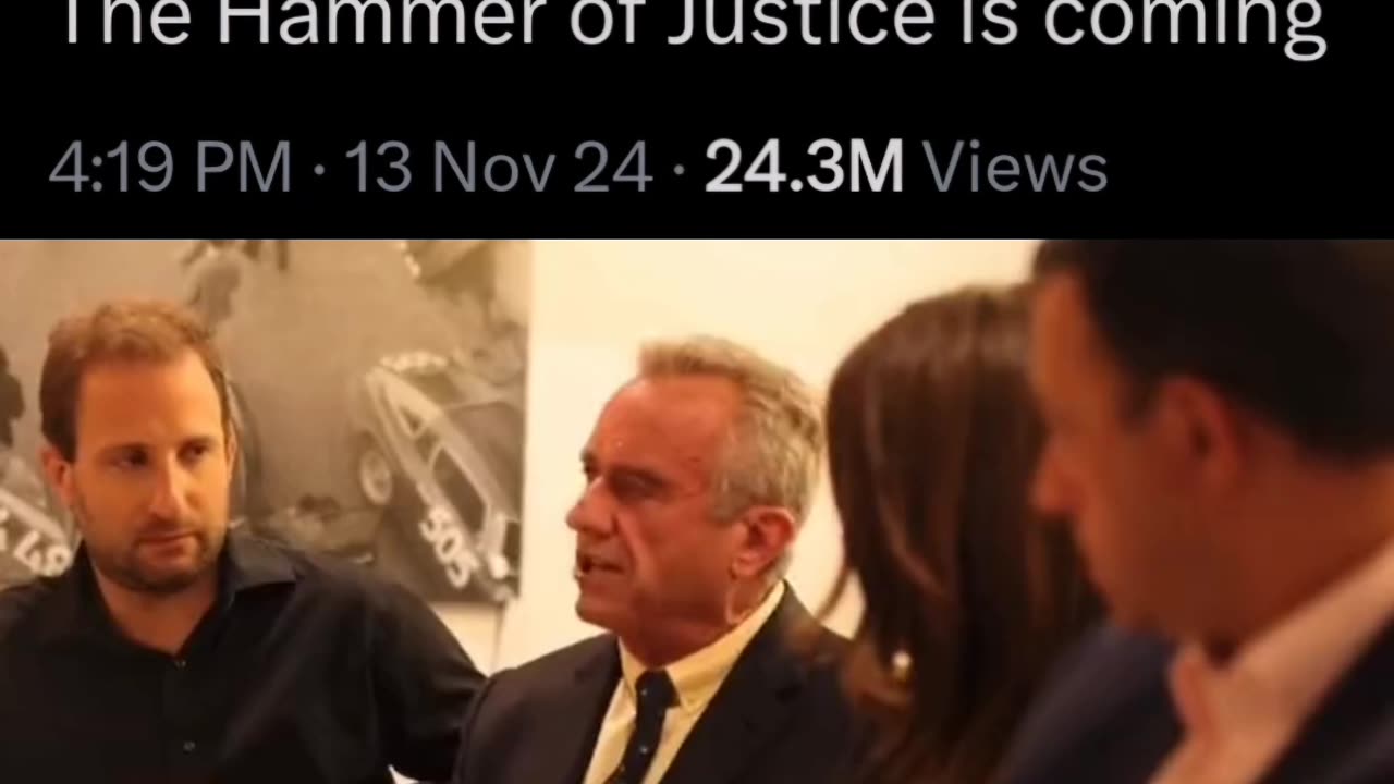 FKN mind blowing Elon uses this clip to say.. “The Hammer Of Justice Is Coming” | 🍿👀