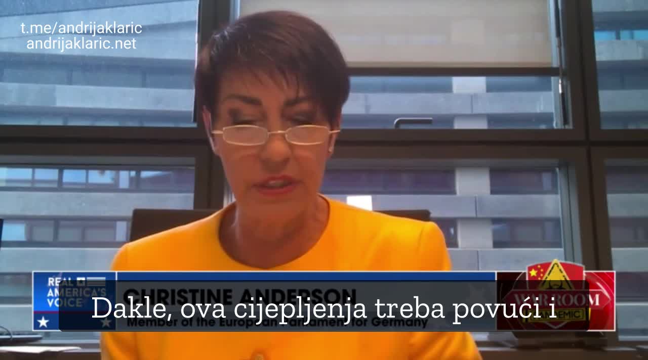 Razgovor sa euro parlamentarkom iz njemačke Christine Anderson