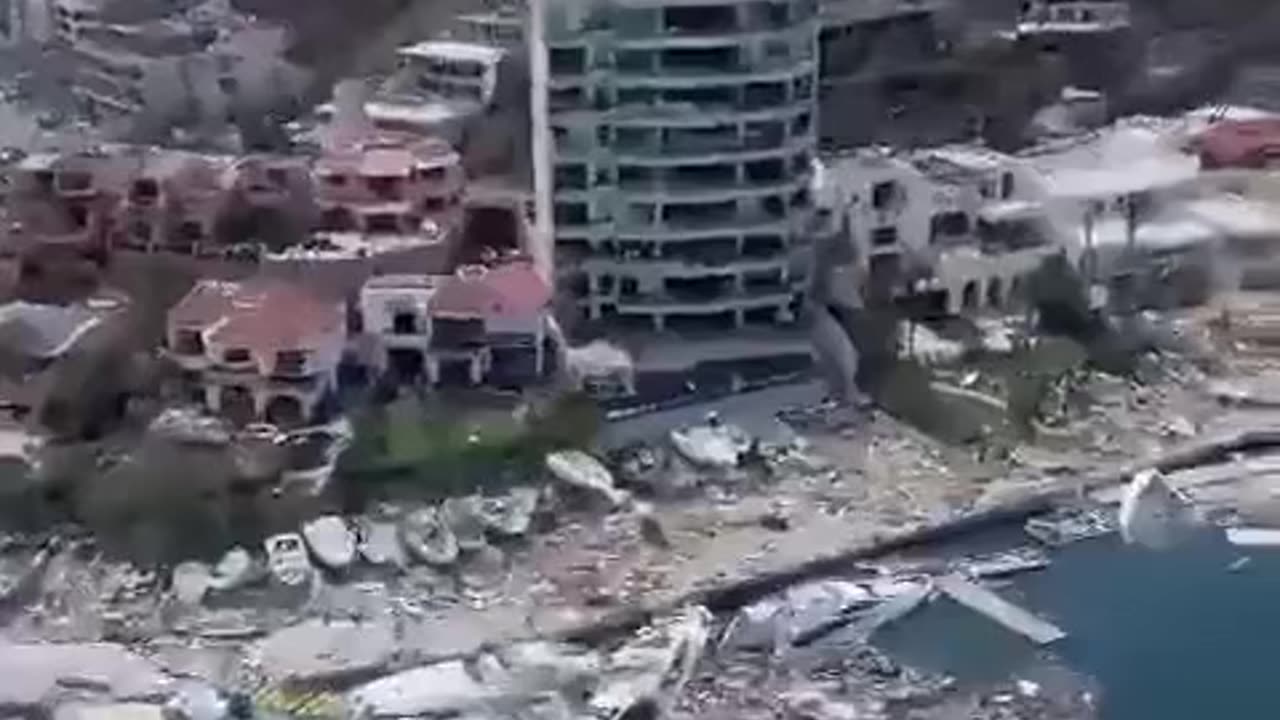 Aftermath of Hurricane Otis in Acapulco