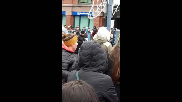 Nurse Cindy Speaks at December 11, Moncton, NB Freedom Rally