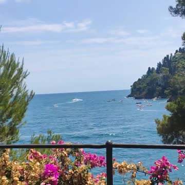 Crazy big Yacht in Portofino Italia