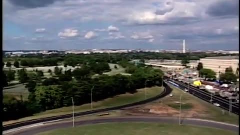 9/11 Aerial View Of Pentagon Damage