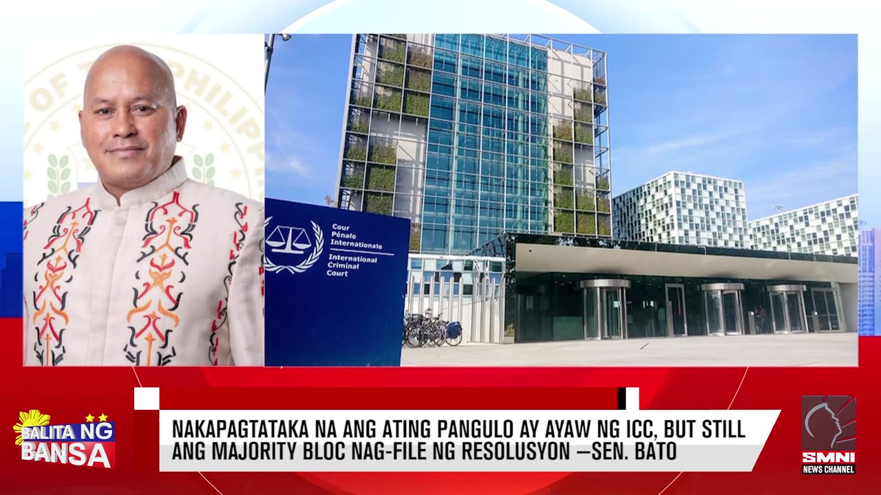 Nakapagtataka na ang ating pangulo ay ayaw ng ICC, but still ang majority bloc nag-file