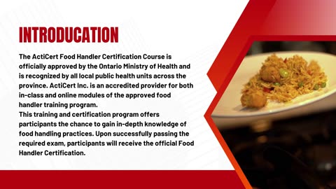 Are You Looking For Food Handler Certificate In Canada