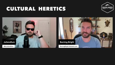 Cultural Heretics Ep. 18 - 2-00 PM ET