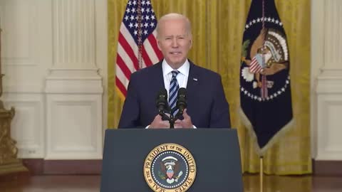 Biden Delivers Remarks on Russia Ukraine War