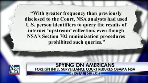 New evidence Obama's NSA conducted illegal searches