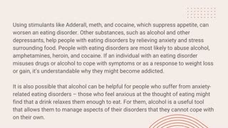 The Tie Between Eating Disorders And Substance Abuse