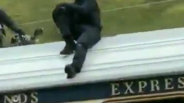 Mission Impossible 7 Tom Cruise Insane Train Stunt Video