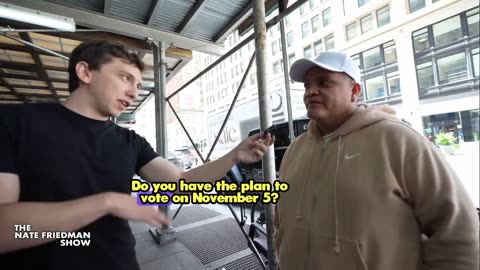 This illegal migrant in New York City just admitted on video that Democrat told him he could vote