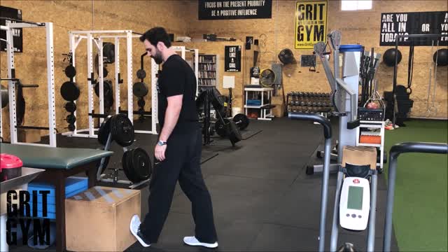 Straight Leg Calf Mobility to Wall