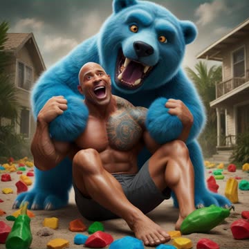 Gummy Bears Are Chasing Me (Ai Edition) #ai #chatgpt #aiart #aitamilar #entertainment #comedy