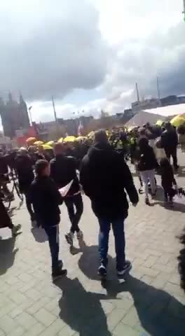 PROTESTERS IN AMSTERDAM NETHERLANDS 🇳🇱