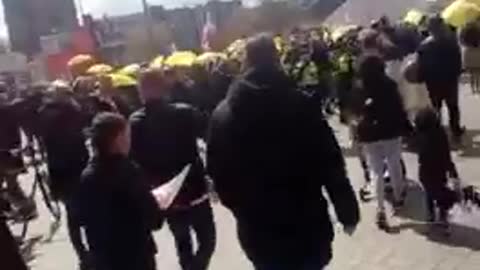 PROTESTERS IN AMSTERDAM NETHERLANDS 🇳🇱