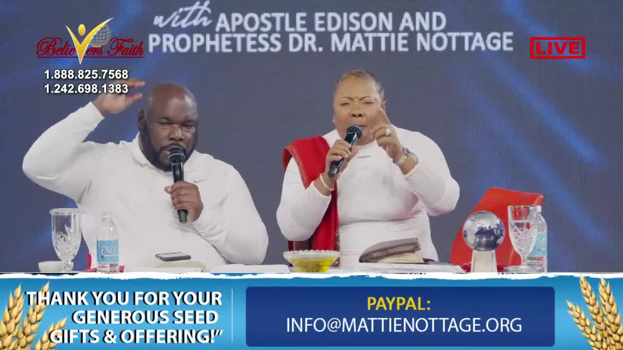 EMBRACING A NEW WAVE OF DELIVERANCE || APOSTLE EDISON & PROPHETESS MATTIE NOTTAGE